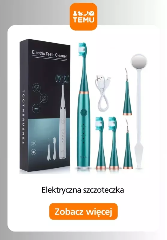 Temu - gazetka promocyjna Szczoteczki elektryczne w super cenach!   - strona 3