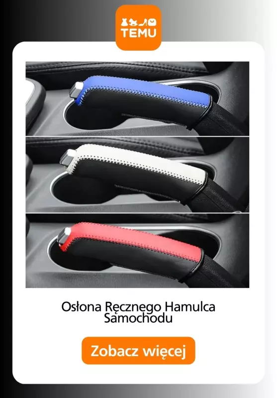 Temu - gazetka promocyjna Akcesoria do wnętrza samochodu   - strona 2
