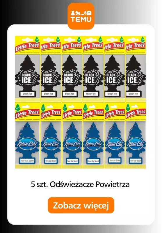 Temu - gazetka promocyjna Akcesoria do wnętrza samochodu od piątku 05.09  - strona 9