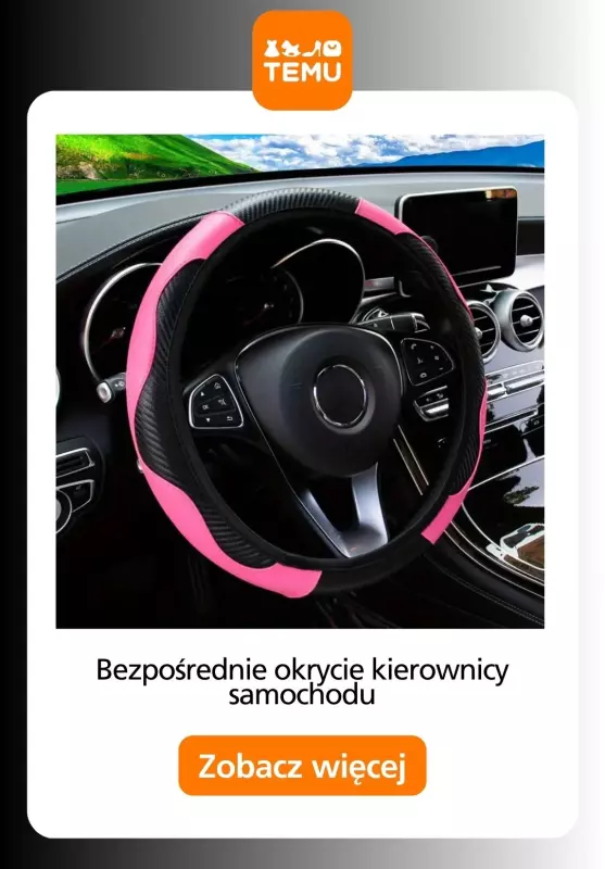 Temu - gazetka promocyjna Akcesoria do wnętrza samochodu od piątku 05.09  - strona 7