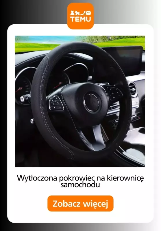 Temu - gazetka promocyjna Akcesoria do wnętrza samochodu od piątku 05.09  - strona 4