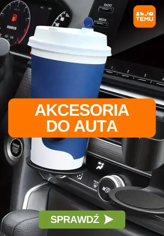 Temu - gazetka promocyjna Akcesoria do wnętrza samochodu od piątku 05.09 