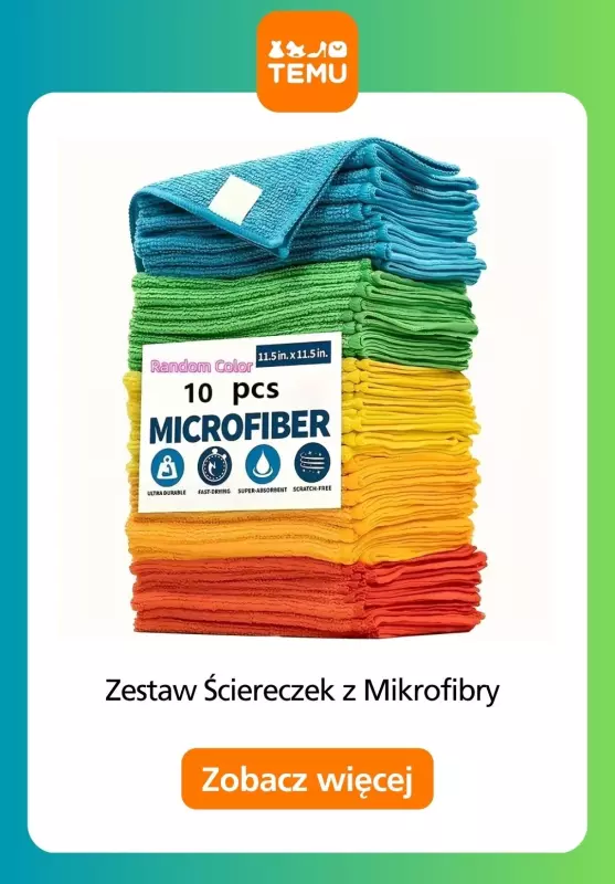 Temu - gazetka promocyjna BESTSELLERY miesiąca od wtorku 30.09  - strona 2