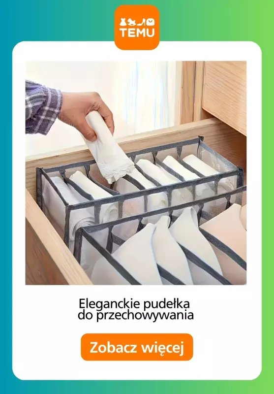 Temu - gazetka promocyjna Przechowywanie i organizacja   - strona 3