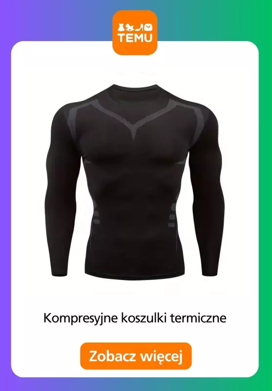 Temu - gazetka promocyjna Męska odzież sportowa   - strona 3