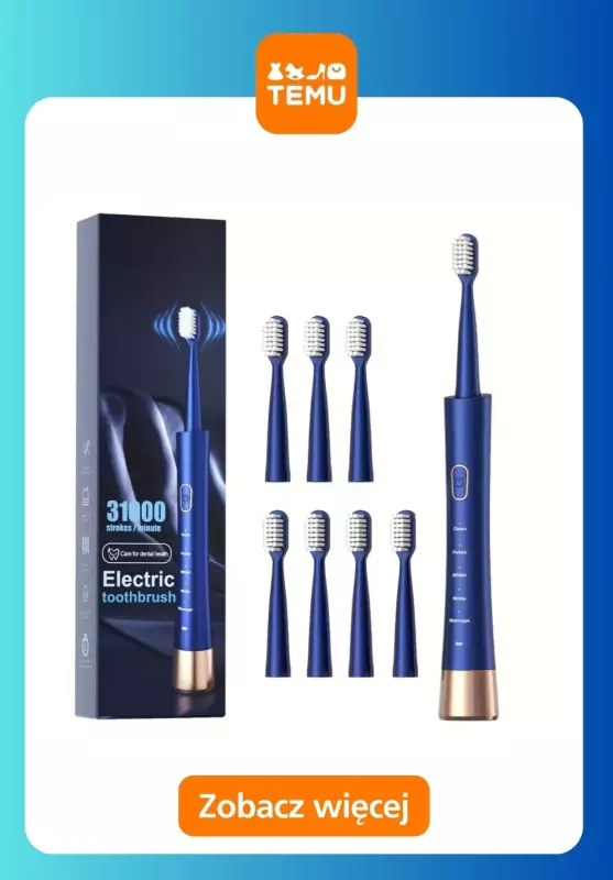 Temu - gazetka promocyjna Szczoteczki elektryczne w super cenach!   - strona 3