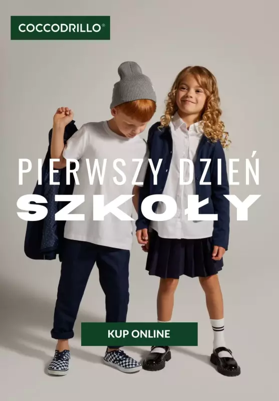 Coccodrillo - gazetka promocyjna Elegancka odzież do szkoły od poniedziałku 29.07 