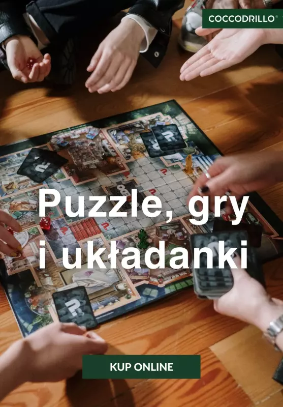 Coccodrillo - gazetka promocyjna Puzzle, gry i układanki idealne na prezent! od piątku 29.11 do niedzieli 08.12