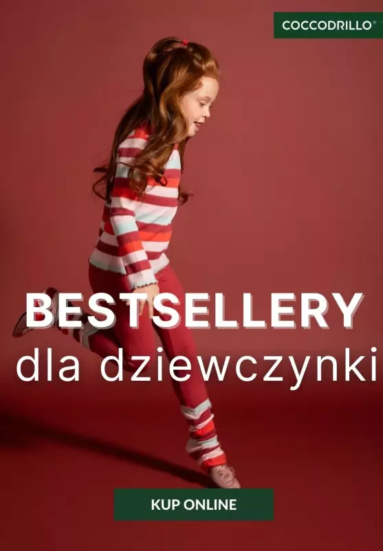 Coccodrillo - gazetka promocyjna Bestsellery dla dziewczynki od wtorku 28.01 do środy 05.02