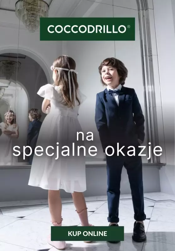 Coccodrillo - gazetka promocyjna Kolekcja na specjalne okazje od piątku 14.03 