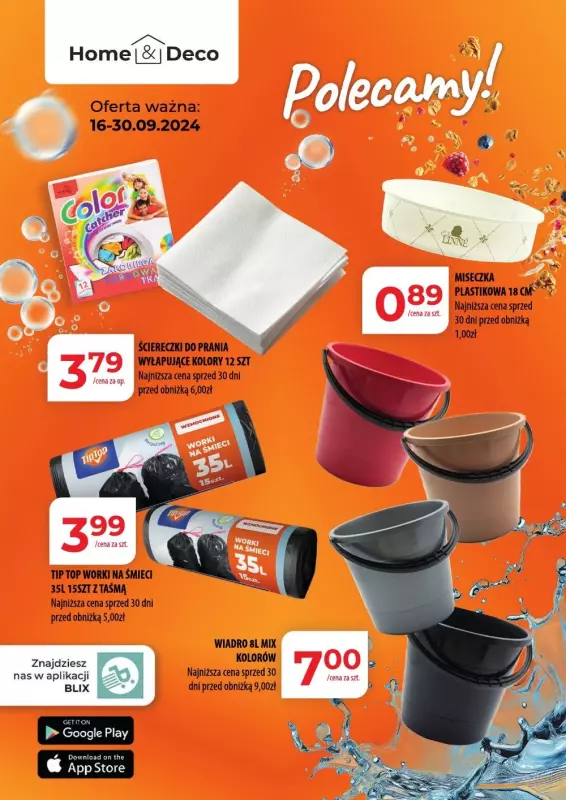 Prymus AGD / Home&Deco - gazetka promocyjna Oferta od wtorku 17.09 do poniedziałku 30.09