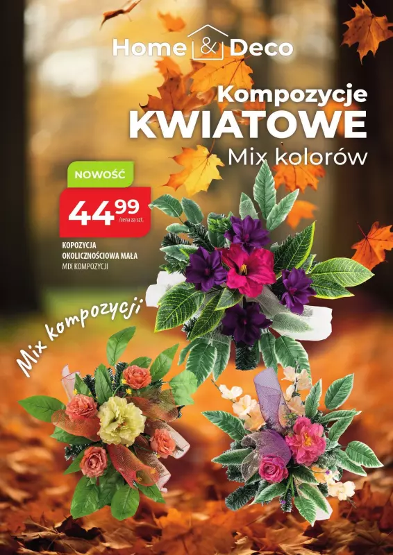 Prymus AGD / Home&Deco - gazetka promocyjna Oferta okolicznościowa Home Deco od czwartku 03.10 do soboty 09.11