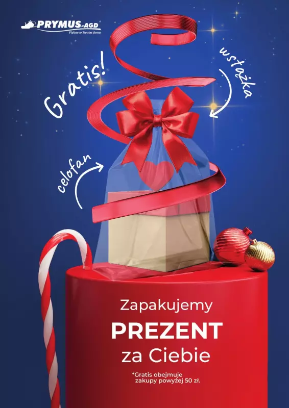 Prymus AGD / Home&Deco - gazetka promocyjna Pakowanie prezentów od poniedziałku 02.12 do wtorku 31.12