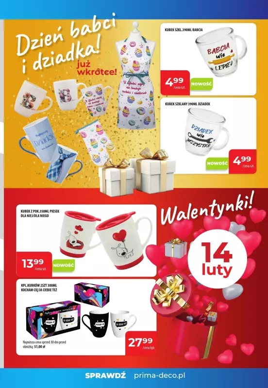 Prymus AGD / Home&Deco - gazetka promocyjna Gazetka Prima &Deco od czwartku 16.01 do soboty 08.02 - strona 3