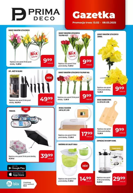 Prymus AGD / Home&Deco - gazetka promocyjna Gazetka od czwartku 20.02 do soboty 08.03