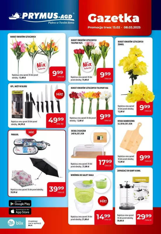 Prymus AGD / Home&Deco - gazetka promocyjna Gazetka od czwartku 20.02 do soboty 08.03