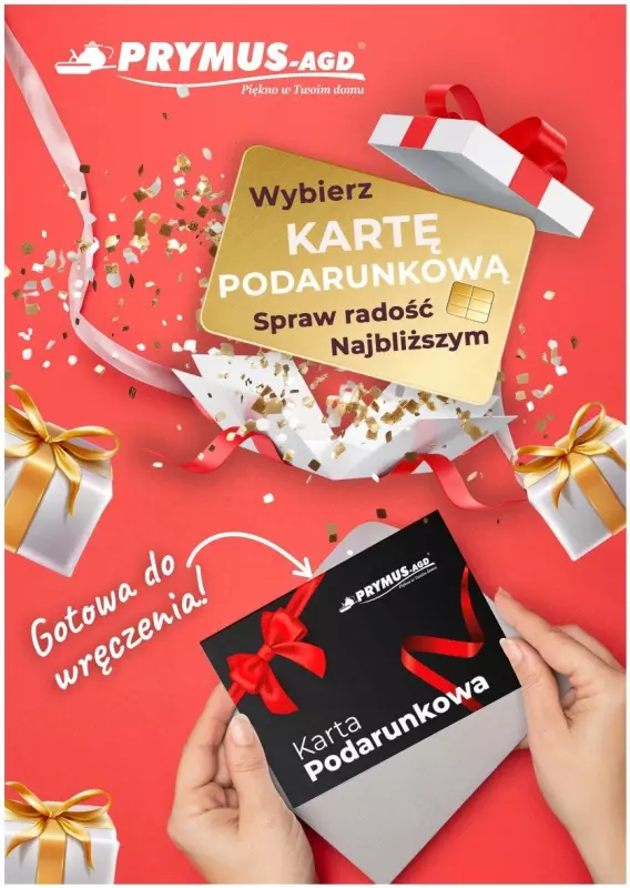 Prymus AGD / Prima Deco - gazetka promocyjna Plakat od poniedziałku 03.03 do poniedziałku 31.03