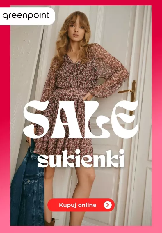 Greenpoint - gazetka promocyjna Sale - sukienki już od 79,99 zł od poniedziałku 20.01 do wtorku 28.01