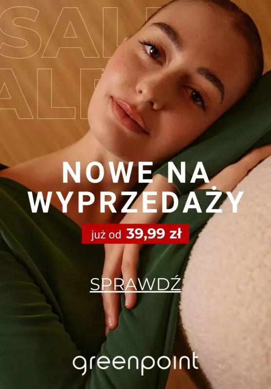 Greenpoint - gazetka promocyjna Nowe produkty na WYPRZEDAŻY od piątku 21.02 do czwartku 27.02