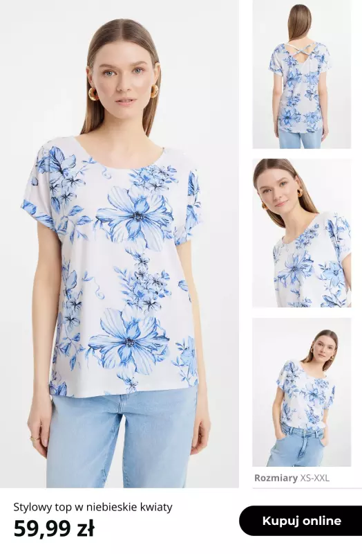 Greenpoint - gazetka promocyjna Topy i t-shirty od 39,99 zł od czwartku 03.04  - strona 19