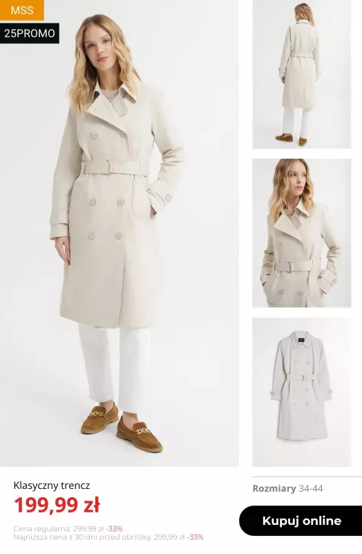 Greenpoint - gazetka promocyjna Extra -25% na KURTKI, PŁASZCZE, BLUZY, SWETRY i JEANSY   - strona 2