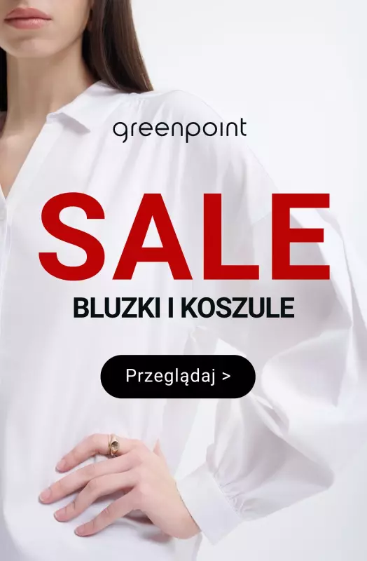 Greenpoint - gazetka promocyjna Bluzki i koszule na wyprzedaży! od soboty 14.06 do piątku 20.06