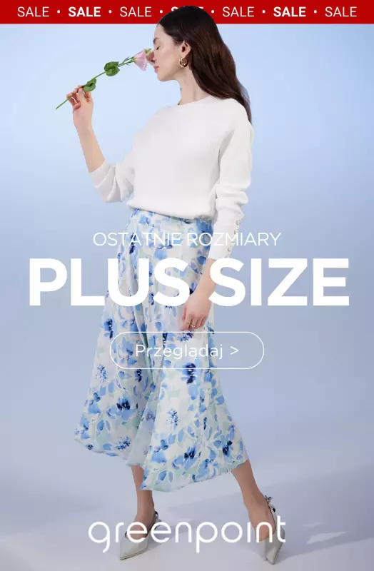 Greenpoint - gazetka promocyjna Ostatnie rozmiary - PLUS SIZE  