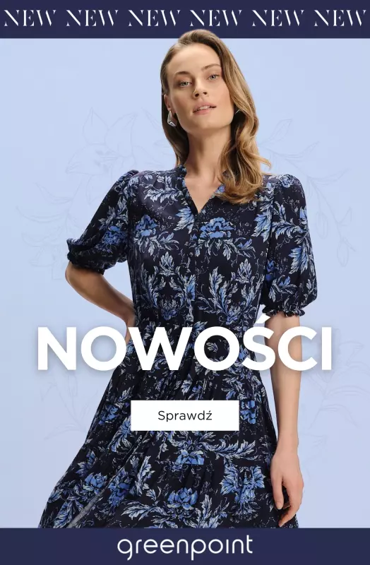 Greenpoint - gazetka promocyjna Stylowe nowości na każdy dzień od piątku 01.08 