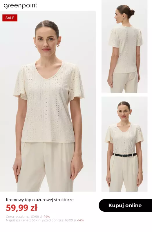 Greenpoint - gazetka promocyjna Back to Office – moda biurowa -30% z kodem!   - strona 2