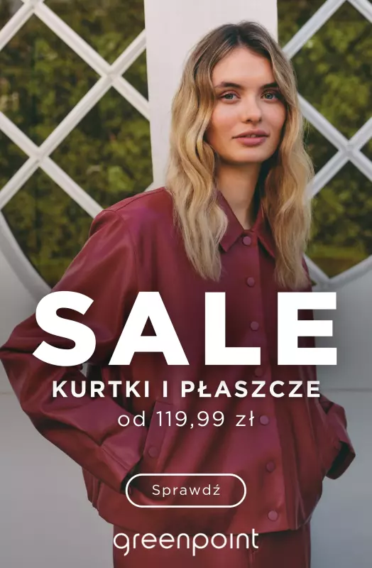 Greenpoint - gazetka promocyjna Kurtki i płaszcze na jesień już od 119,99 zł od piątku 05.09 