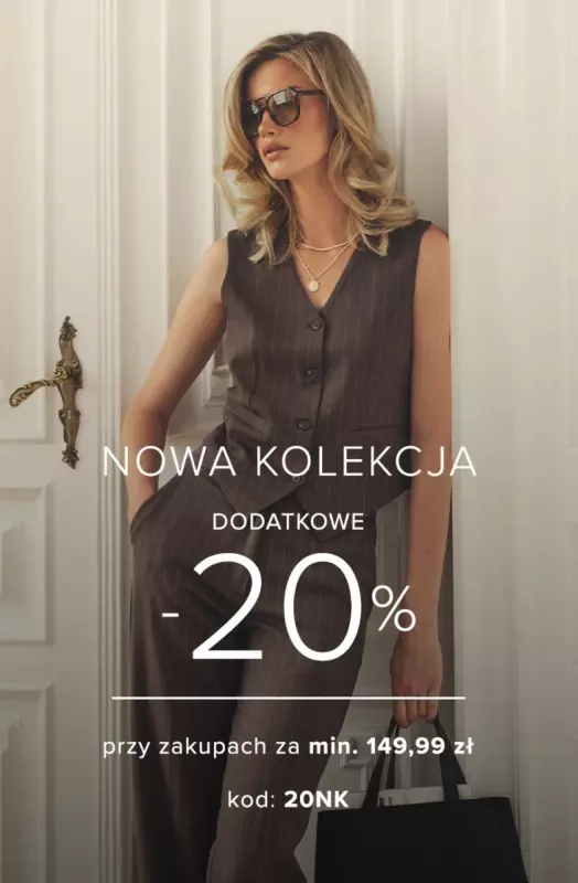 Greenpoint - gazetka promocyjna Extra -20% na nową kolekcję za min. 149,99 zł od piątku 12.09 do środy 17.09
