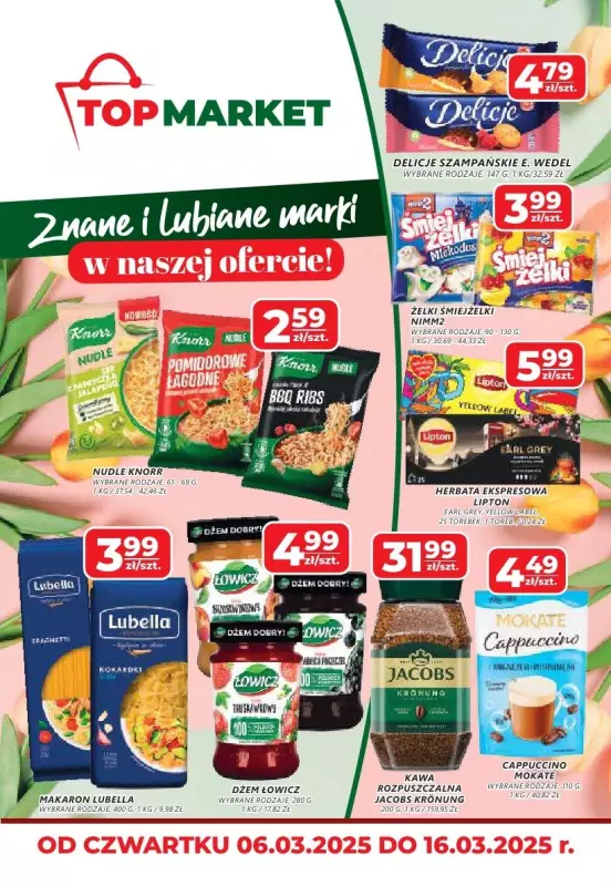 Top Market - gazetka promocyjna Gazetka  