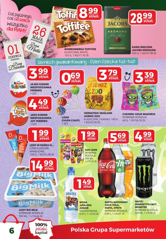 Top Market - gazetka promocyjna Gazetka od czwartku 22.05 do niedzieli 01.06 - strona 6