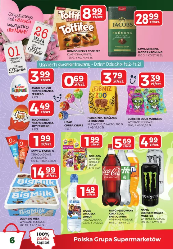 Top Market - gazetka promocyjna Gazetka od czwartku 22.05 do niedzieli 01.06 - strona 6
