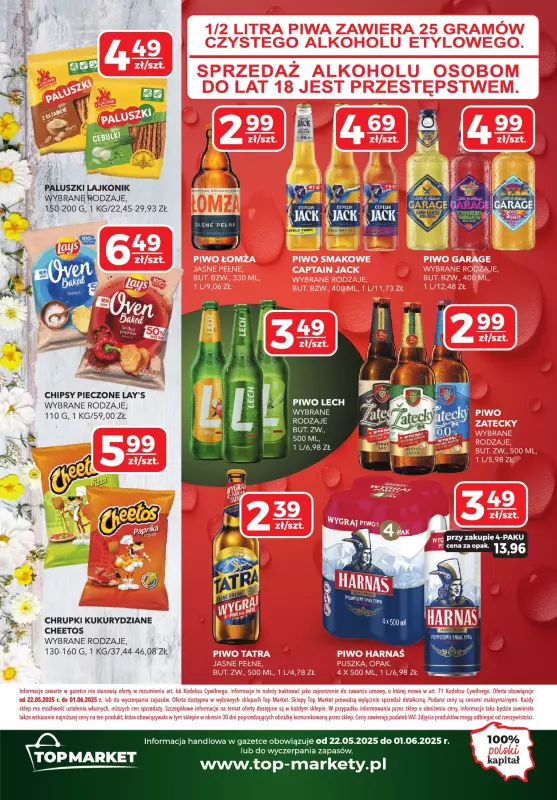 Top Market - gazetka promocyjna Gazetka od czwartku 22.05 do niedzieli 01.06 - strona 8