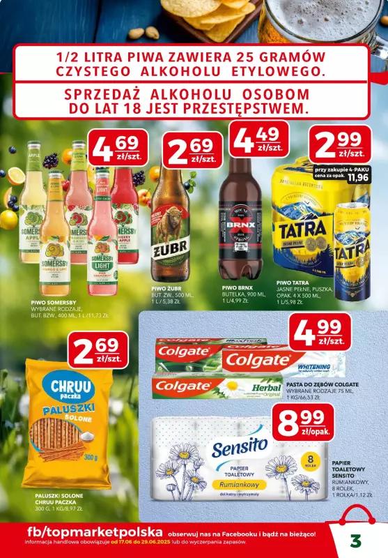 Top Market - gazetka promocyjna Gazetka   - strona 3