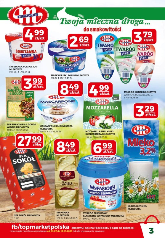 Top Market - gazetka promocyjna Gazetka od czwartku 03.07 do niedzieli 13.07 - strona 3