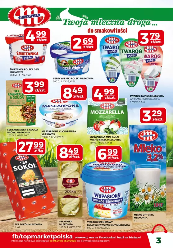 Top Market - gazetka promocyjna Gazetka   - strona 3