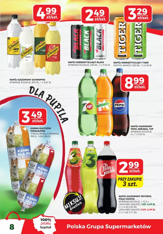 Top Market - gazetka promocyjna Gazetka od wtorku 12.08 do niedzieli 24.08 - strona 8