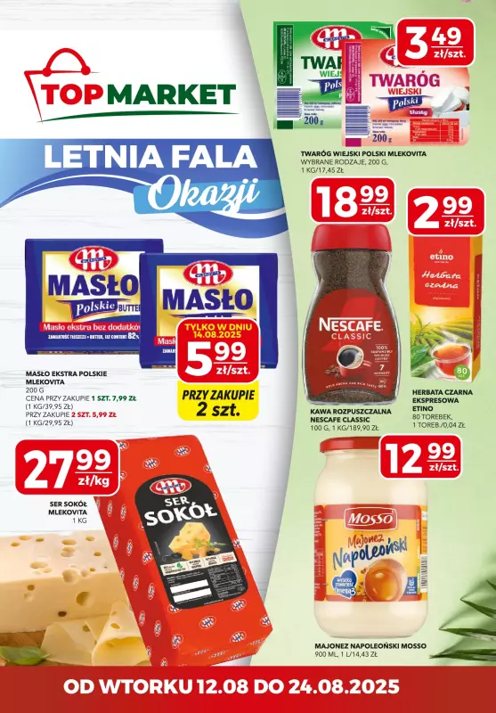 Top Market - gazetka promocyjna Gazetka  