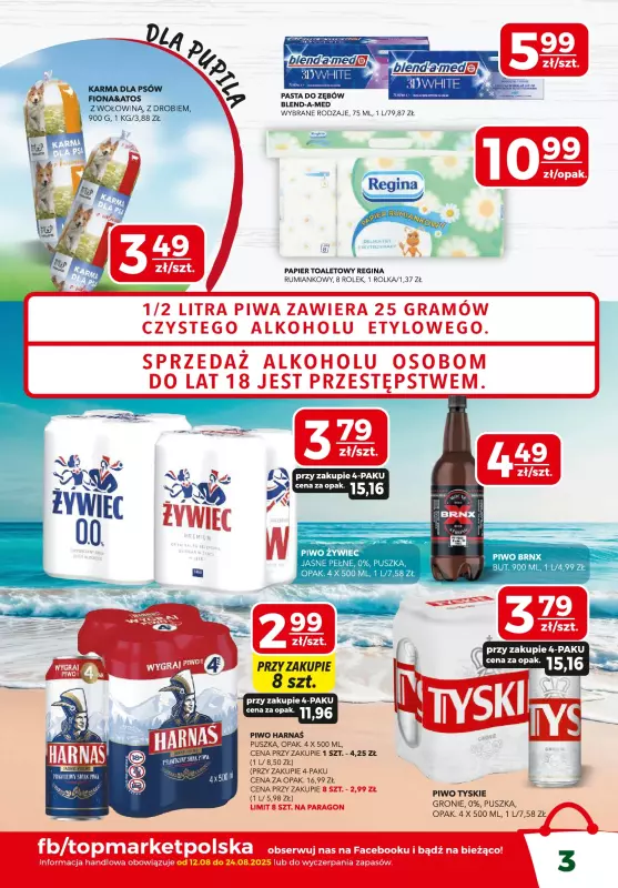 Top Market - gazetka promocyjna Gazetka   - strona 3