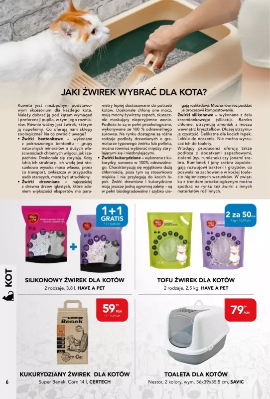 Aquael zoo - gazetka promocyjna Gazetka od czwartku 09.10 do piątku 31.10 - strona 6