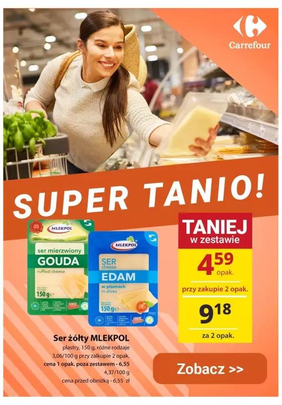 #OKAZJE w sklepach - gazetka promocyjna Carrefour | SUPER tanio! od poniedziałku 24.06 do niedzieli 30.06