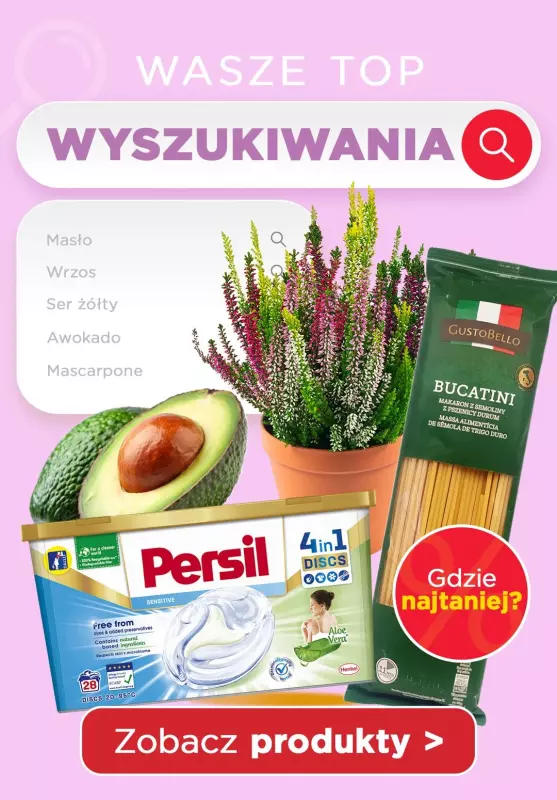 #OKAZJE w sklepach - gazetka promocyjna Wasze TOP WYSZUKIWANIA! od piątku 30.08 do czwartku 05.09