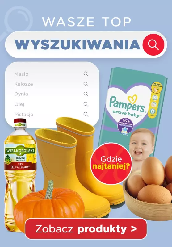 #OKAZJE w sklepach - gazetka promocyjna Wasze TOP WYSZUKIWANIA! od piątku 20.09 do czwartku 26.09