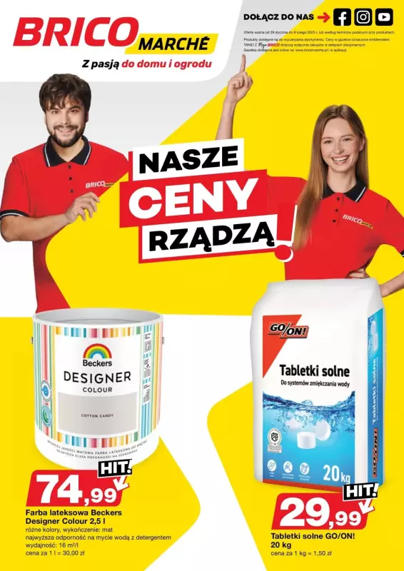 #OKAZJE w sklepach - gazetka promocyjna Bricomarche | Gazetka od środy 29.01 do soboty 08.02