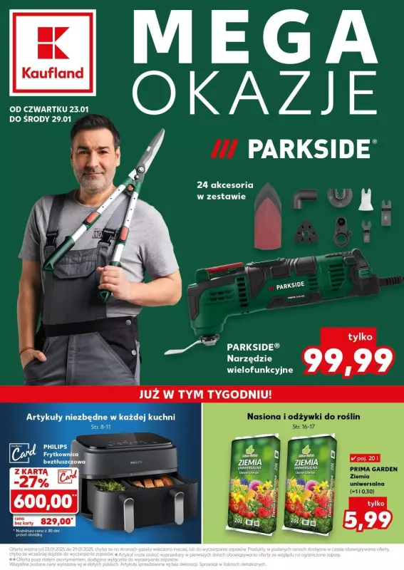 #OKAZJE w sklepach - gazetka promocyjna Oferta Kaufland - Non Food od czwartku 23.01 do środy 29.01