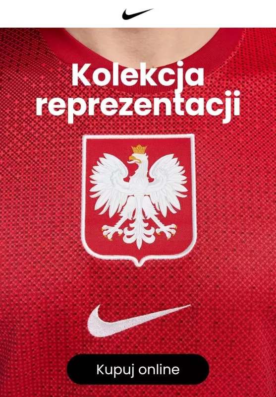 2024 EURO - gazetka promocyjna Nike | Kolekcja reprezentacji Polski od piątku 21.06 do czwartku 27.06