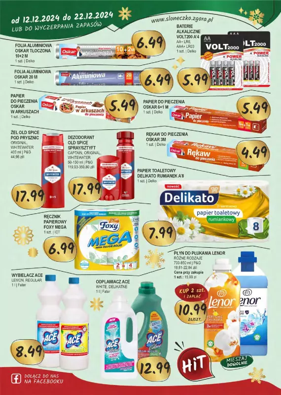 Słoneczko - gazetka promocyjna Gazetka od czwartku 12.12 do niedzieli 22.12 - strona 15