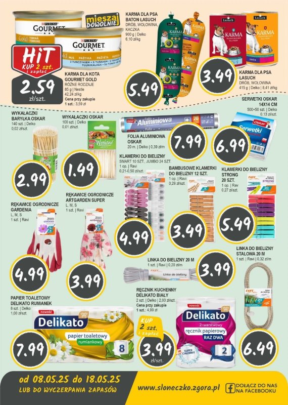 Słoneczko - gazetka promocyjna Gazetka od czwartku 08.05 do niedzieli 18.05 - strona 11